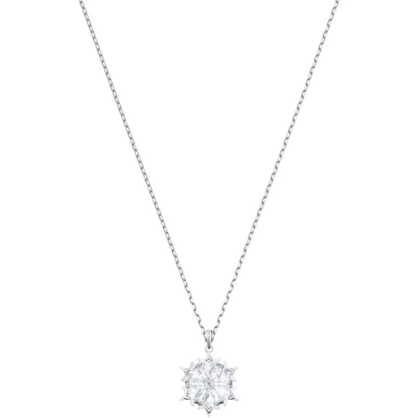 Swarovski Magic Necklace and Bracelet Crystal Jewelry CollectionPendant Necklace  Rhodium Tone