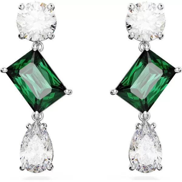 Green Drop Earrings