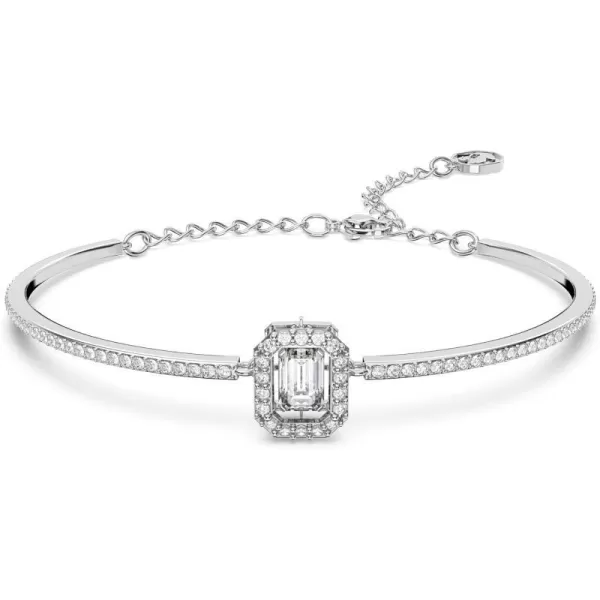 Bangle Bracelet - Clear Crystal