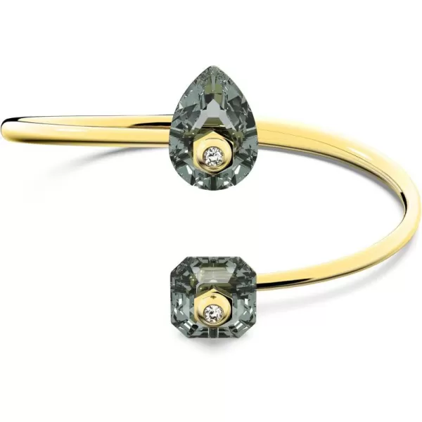 Swarovski Numina Bracelet Jewelry Collection Gold Tone Finish Green Crystals Clear CrystalsSmall