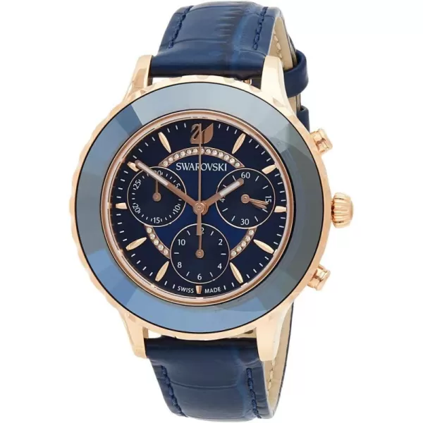 Swarovski Octea Lux Crystal Watch CollectionOctea Lux Chrono  Dark Blue