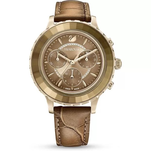 Swarovski Octea Lux Crystal Watch CollectionOctea Lux Chrono  Gold Tone