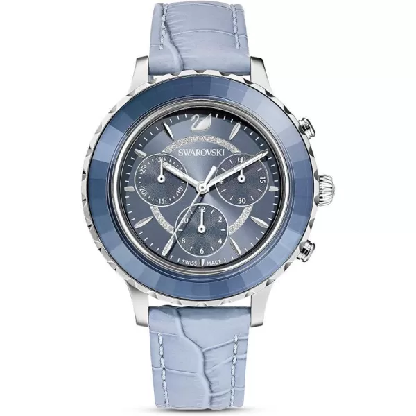 Swarovski Octea Lux Crystal Watch CollectionOctea Lux Chrono  Light Blue