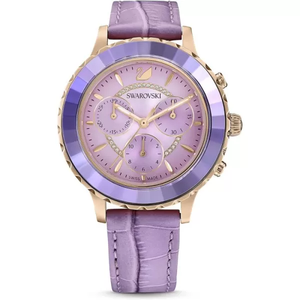 Swarovski Octea Lux Crystal Watch CollectionOctea Lux Chrono  Purple