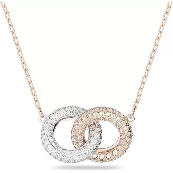 Necklace - Rose Gold & Rhodium Tone