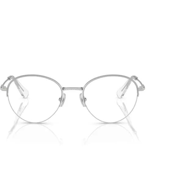 Swarovski Womens Sk1004 Round Prescription Eyewear FramesSilverDemo Lens