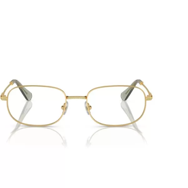 Swarovski Womens Sk1005 Rectangular Prescription Eyewear FramesGoldDemo Lens