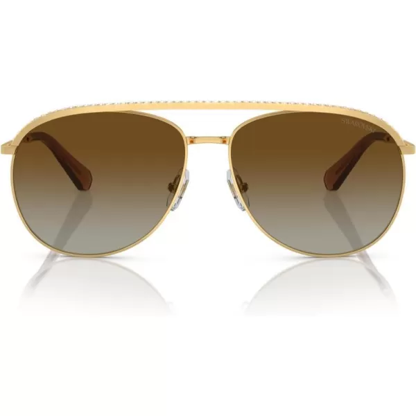 Gold/Polarized Gradient Brown