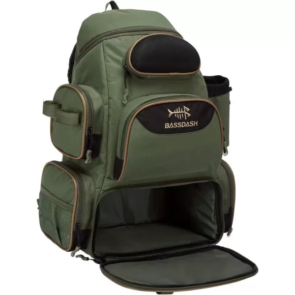 Green Backpack [3600] Without Trays