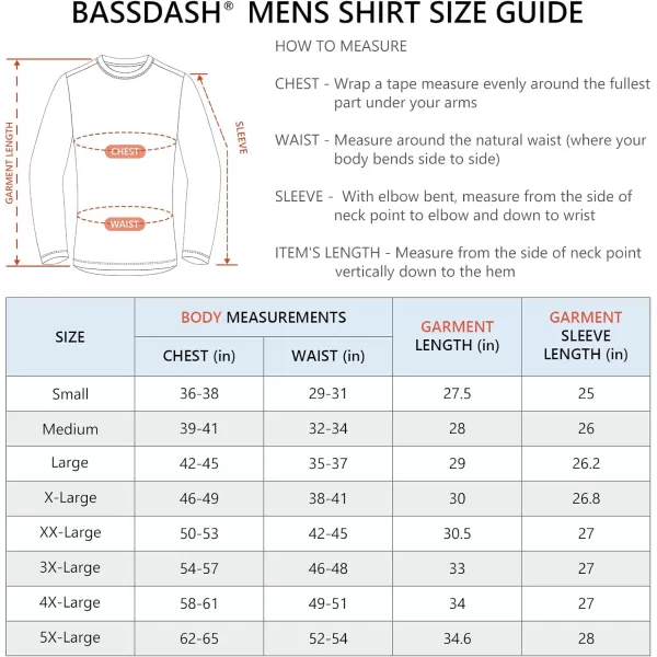 BASSDASH Mens UPF 50 Sun Protection Long Sleeve Shirts Quick Dry Performance SPF UV Shirt for Outdoors Fishing Hiking FS31MLight KhakiVivid Blue