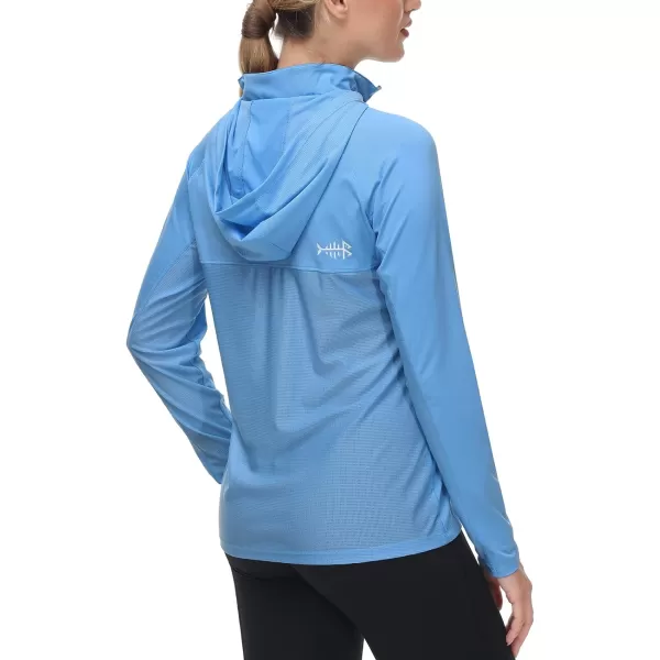 BASSDASH Womens UPF 50 Performance Hoodie Long Sleeve UV Fishing Hiking ShirtCarolina