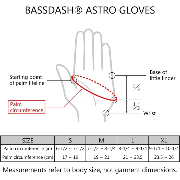 BASSDASH Astro Fishing Gloves Mens Womens Fingerless Gloves for Game Fishing Kayaking Paddling Sailing MTBGray