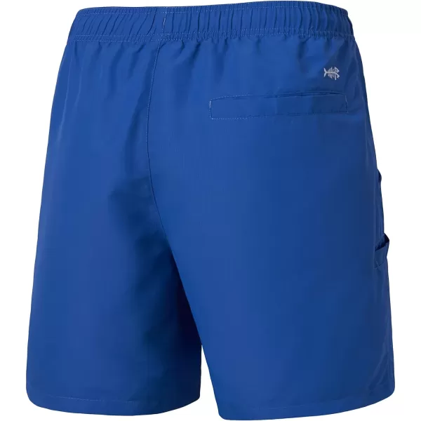 BASSDASH Mens 8Fishing Water Shorts Quick Dry UPF 50 Lightweight Cargo Hiking Kayaking Casual BottomVivid Blue