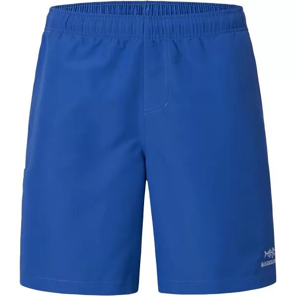 BASSDASH Mens 8Fishing Water Shorts Quick Dry UPF 50 Lightweight Cargo Hiking Kayaking Casual BottomVivid Blue