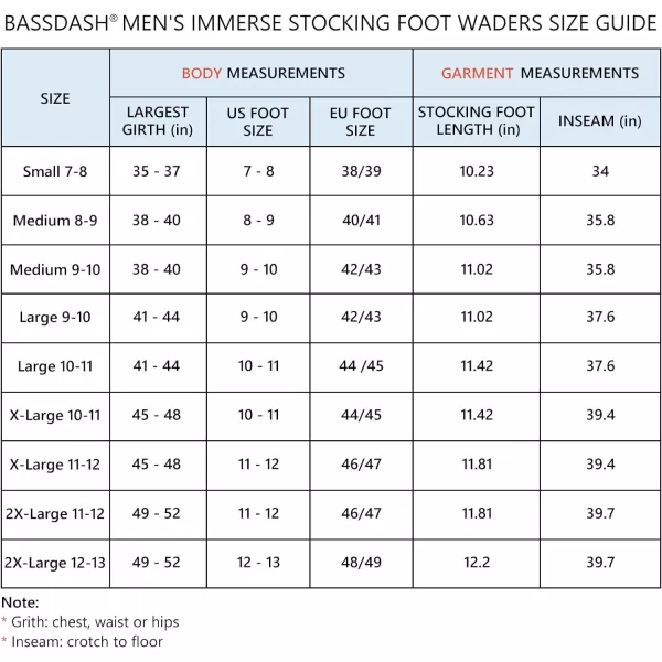 BASSDASH Mens IMMERSE Tan Waders Waterproof Breathable Fly Fishing Stocking Foot Chest Waders for Hunting LightweightTanDun