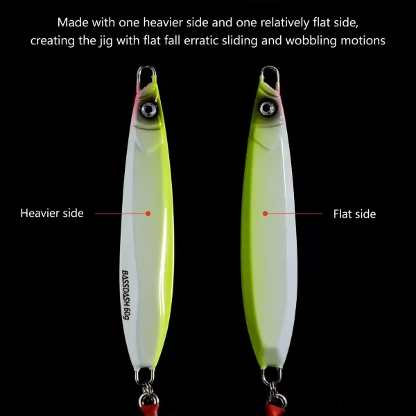 BASSDASH STIX Casting Jig Lure Vertical Slow Jigging Lures Mustad Hooks 07oz 11oz 14oz 21oz 28oz 39oz Mustad Hooks for Saltwater Freshwater Kayak Boat Shore Fishing 3Pack3Pack CFR