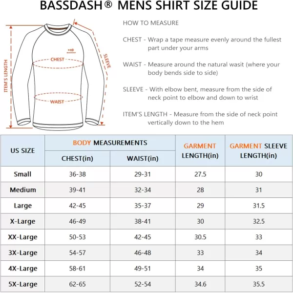 BASSDASH UPF 50 Fishing Tee for Men Camo Long Sleeve Shirt Quick Dry SweatshirtsDark BlueFish School