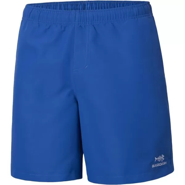 BASSDASH Mens 8Fishing Water Shorts Quick Dry UPF 50 Lightweight Cargo Hiking Kayaking Casual BottomVivid Blue