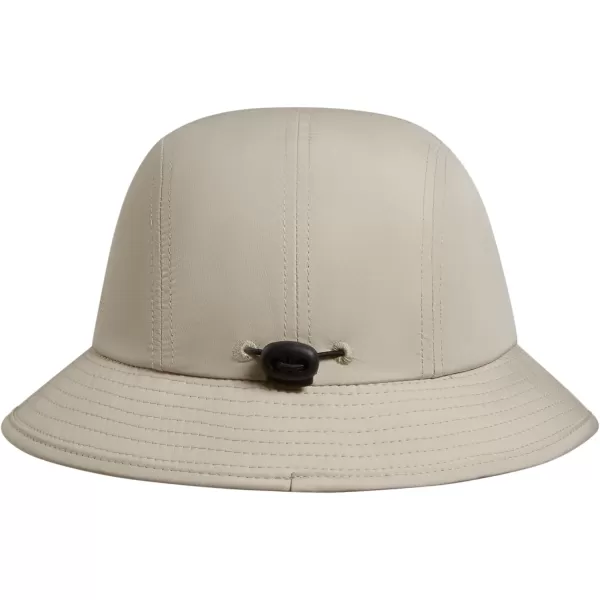 BASSDASH UPF50 Fishing Bucket Hat for Men Women Lightweight Water Resistant Packable Outdoor Summer Sun Hats FH13Light Khaki