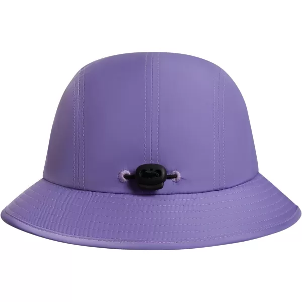 BASSDASH UPF50 Fishing Bucket Hat for Men Women Lightweight Water Resistant Packable Outdoor Summer Sun Hats FH13Purple