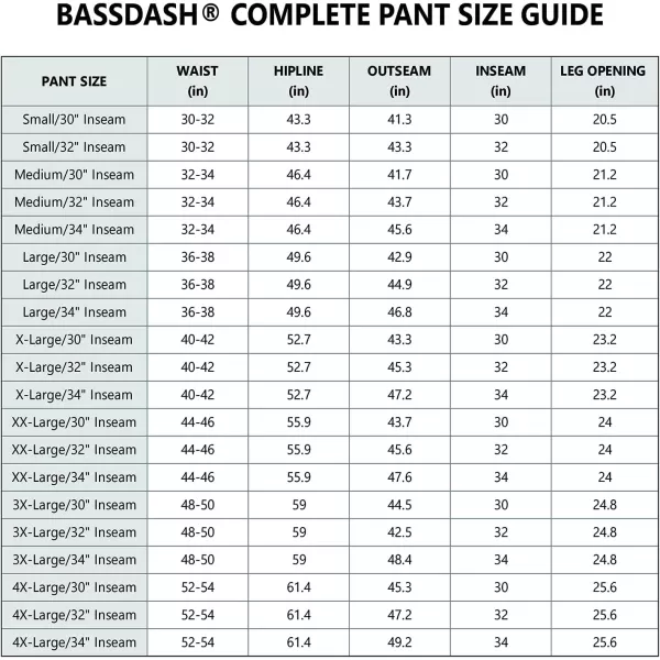 BASSDASH Complete Mens Breathable Waterproof Rain Pant Lightweight Over Pant with 12 Zip Legs for Fishing Kayaking HikingBlack