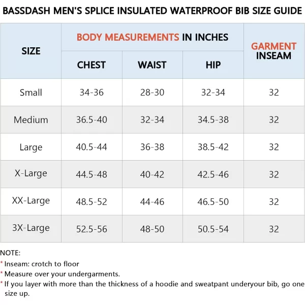 BASSDASH Splice Mens Insulated Waterproof Fishing Hunting Bibs Ripstop Breathable Snow PantsAutumn ForestBlack