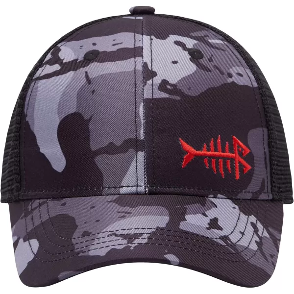 BASSDASH Altimate Fishing Hat Mesh Back for Men Women Adjustable Baseball Trucker CapBlack Camo New