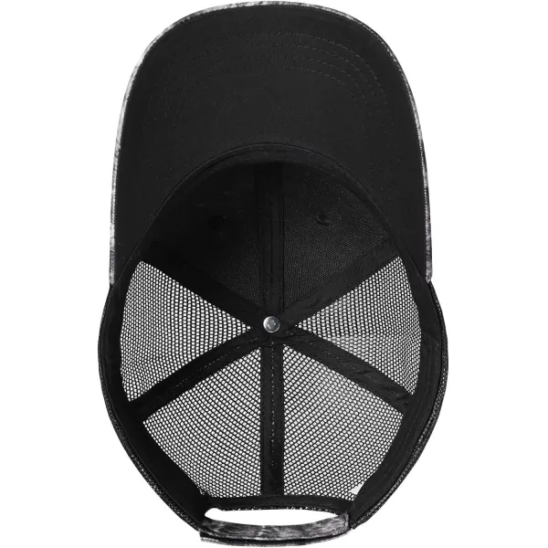 BASSDASH Altimate Fishing Hat Mesh Back for Men Women Adjustable Baseball Trucker CapShadow