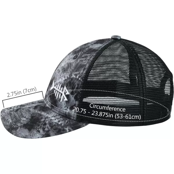 BASSDASH Altimate Fishing Hat Mesh Back for Men Women Adjustable Baseball Trucker CapShadow