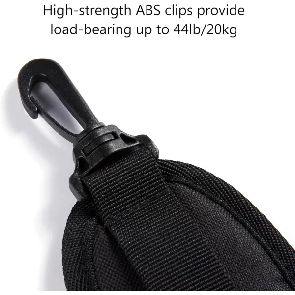 BASSDASH Backpack Straps Replacement Adjustable Padded Shoulder Straps for Backpack Dry BagBlack Adult