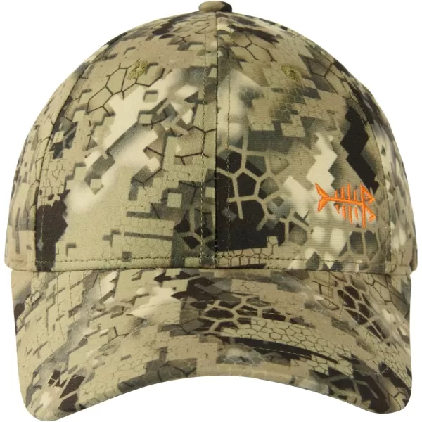 BASSDASH Desolve Camo Fishing Hunting Hat Unisex Adjustable Baseball CapDirt