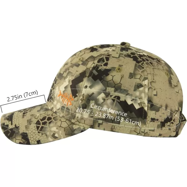 BASSDASH Desolve Camo Fishing Hunting Hat Unisex Adjustable Baseball CapDirt