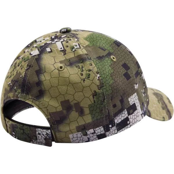 BASSDASH Desolve Camo Fishing Hunting Hat Unisex Adjustable Baseball CapVeil