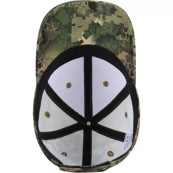 BASSDASH Desolve Camo Fishing Hunting Hat Unisex Adjustable Baseball CapWolf