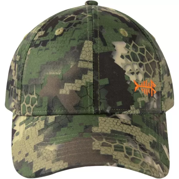 BASSDASH Desolve Camo Fishing Hunting Hat Unisex Adjustable Baseball CapWolf