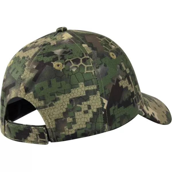 BASSDASH Desolve Camo Fishing Hunting Hat Unisex Adjustable Baseball CapWolf