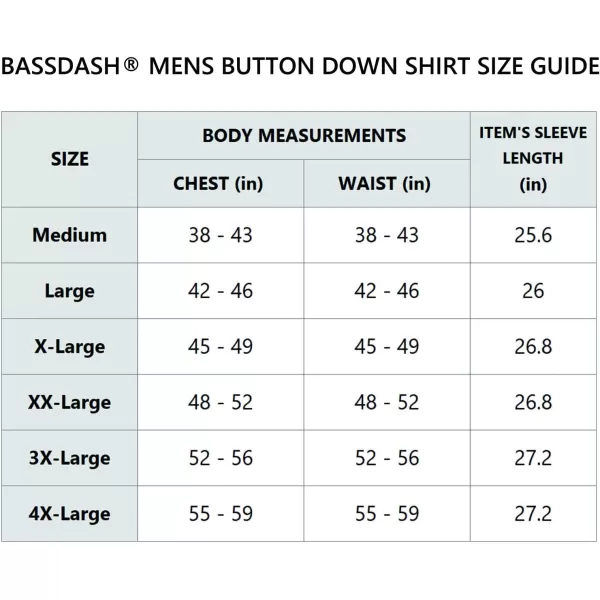 BASSDASH Mens Performance Button Down Shirt Long Sleeve UPF 50 for Hunting Fishing Outdoors FS23MArmy Green