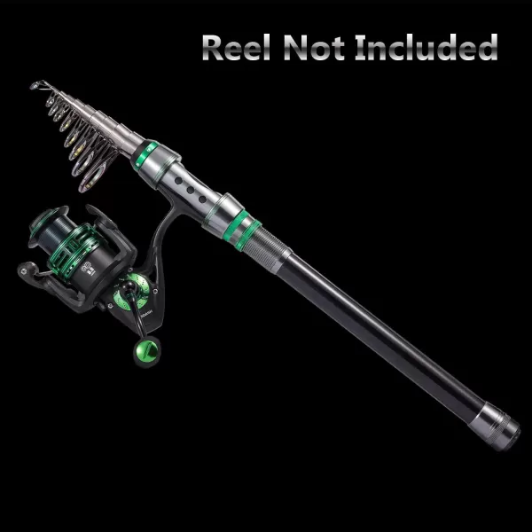 Bassdash Alien Travel Spinning Fishing Rod 30 Ton Carbon Rod OnePiece Performance in Telescopic Design 6ft7ft8ft10ft12ft 1 Piece6u20190u201Dmediumfast