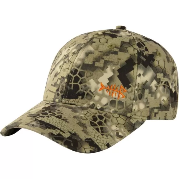 BASSDASH Desolve Camo Fishing Hunting Hat Unisex Adjustable Baseball CapDirt