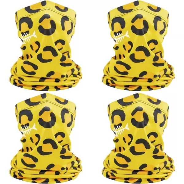 Leopard, Pack of 4