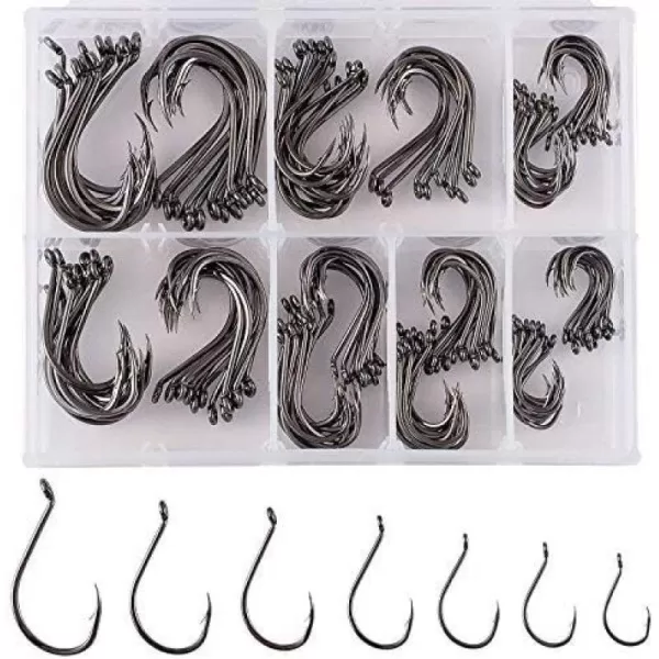 175 Octopus Hooks in Big Sizes