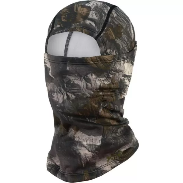 BASSDASH Winter Balaclava Fleece Ski Mask Ninja Hood Neck Warmer Fishing HuntingForest Camo