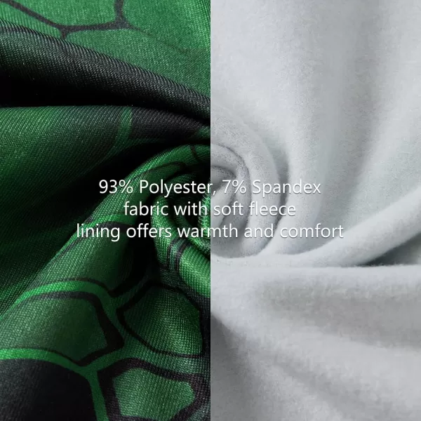 BASSDASH Fleece Neck Gaiter with Nose Hole Winter Face Mask for Men Women Windproof Scarf for Fishing Hunting SkiingGreen Scales
