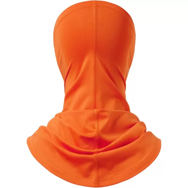 BASSDASH Neck Gaiter Mask UPF 50 Sun Protection for Men ampamp Women Fishing Hiking OutdoorTangerine