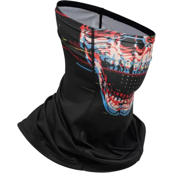 BASSDASH Neck Gaiter Mask UPF 50 Sun Protection for Men ampamp Women Fishing Hiking OutdoorSkull