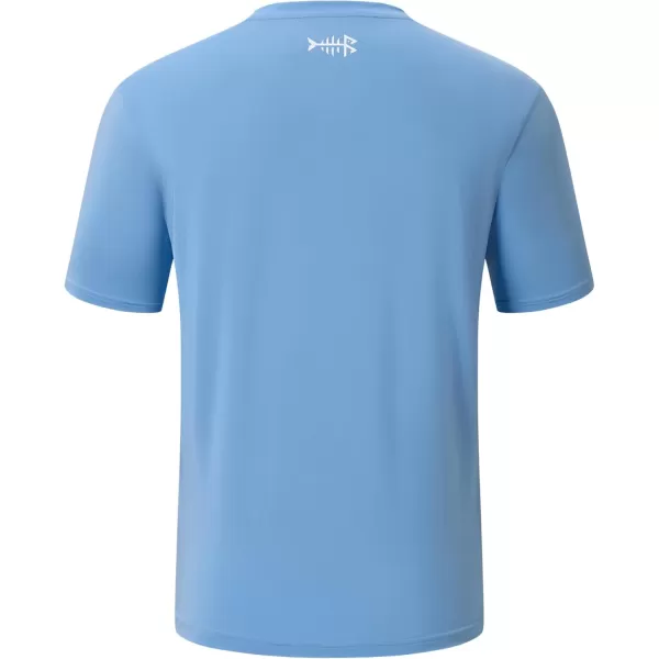 imageBASSDASH Mens UPF 50 Short Sleeve Fishing Shirts Performance Cooling UV Sun Protection Hiking TShirtsCarolina