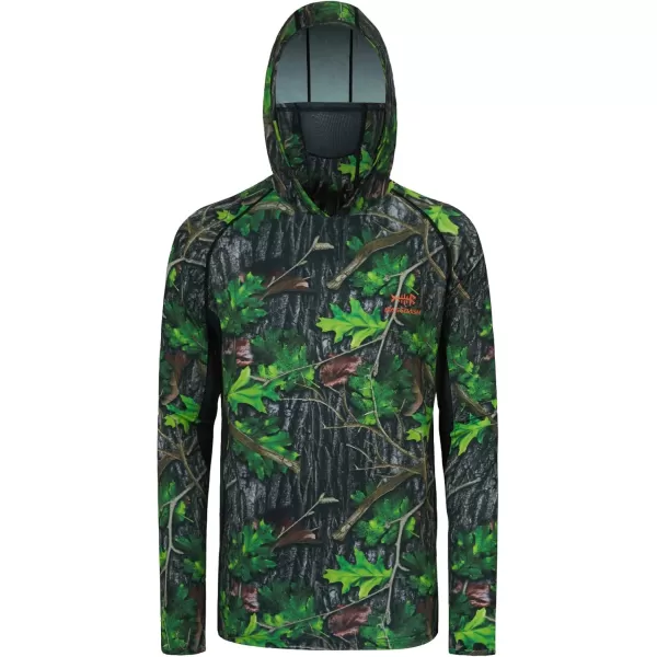 imageBASSDASH Green Leaf Hunting Fishing Hoodies4XL ampamp Lightweight Pants42quot W x 32quot L Bundle