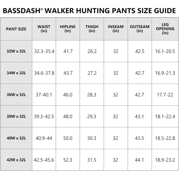 imageBASSDASH Walker Mens Waterproof Breathable Hunting Pants with Silent Outer Fabric for Fishing Turkey UplandAutumn Forest