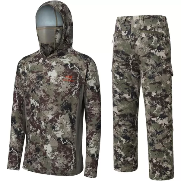 imageBASSDASH Grunge Camo Hunting Fishing Hunting HoodiesL ampamp Invis Pants36quot W x 32quot L Bundle