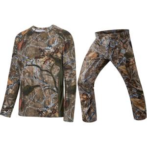 imageBASSDASH Autumn Forest Camo Hunting Fishing Hunting ShirtsMedium ampamp Pants34W x 32L Bundle